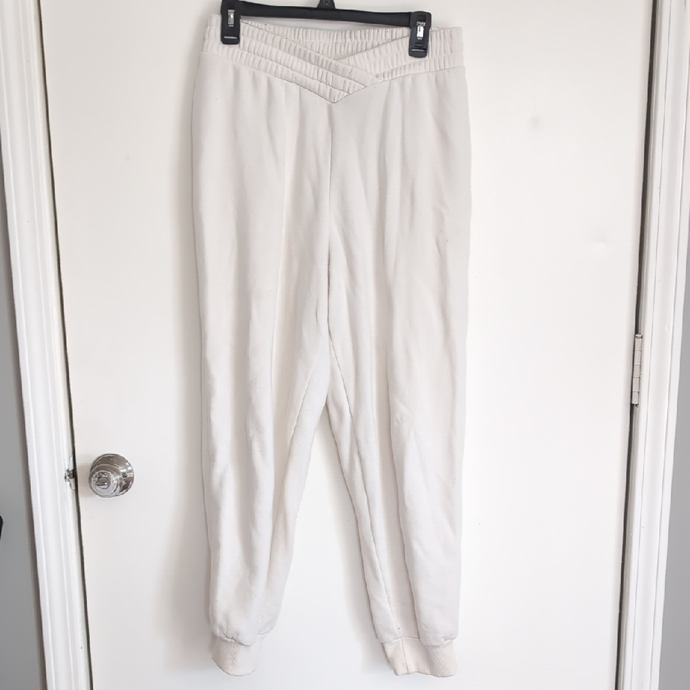 Gilded Intent Cream Track Pants